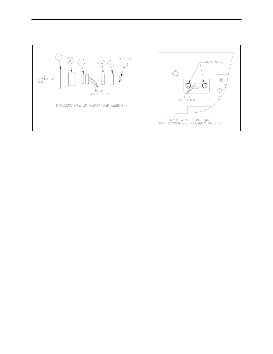 Installing the new microphone assembly | GAI-Tronics 12521-003 Microphone Assembly Replacement Kit for 297 & 298 Series Phones User Manual | Page 2 / 3