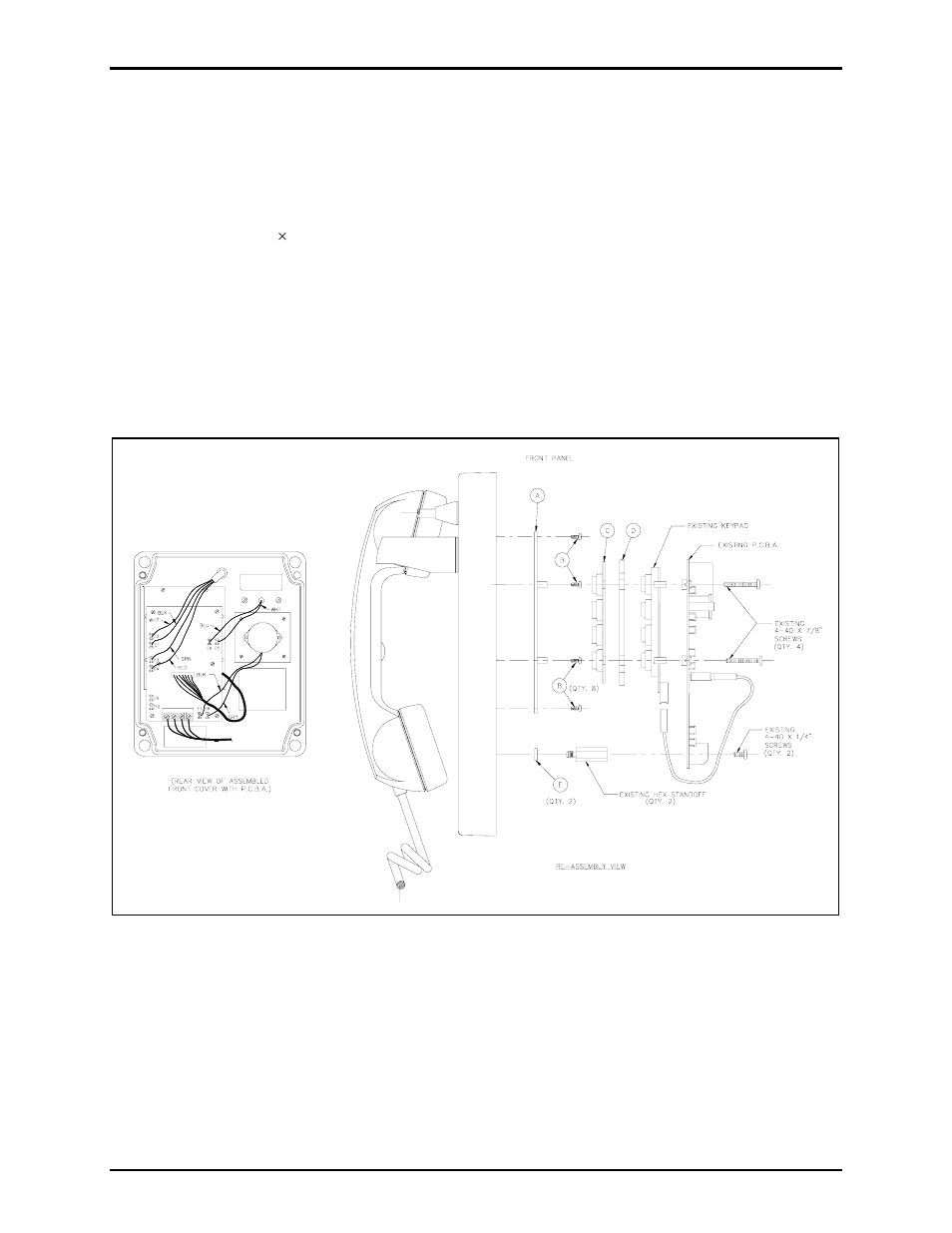 GAI-Tronics 12613-001 Keypad Seal Kit for 246C, 256C, 246-001 and 256-001 User Manual | Page 3 / 4