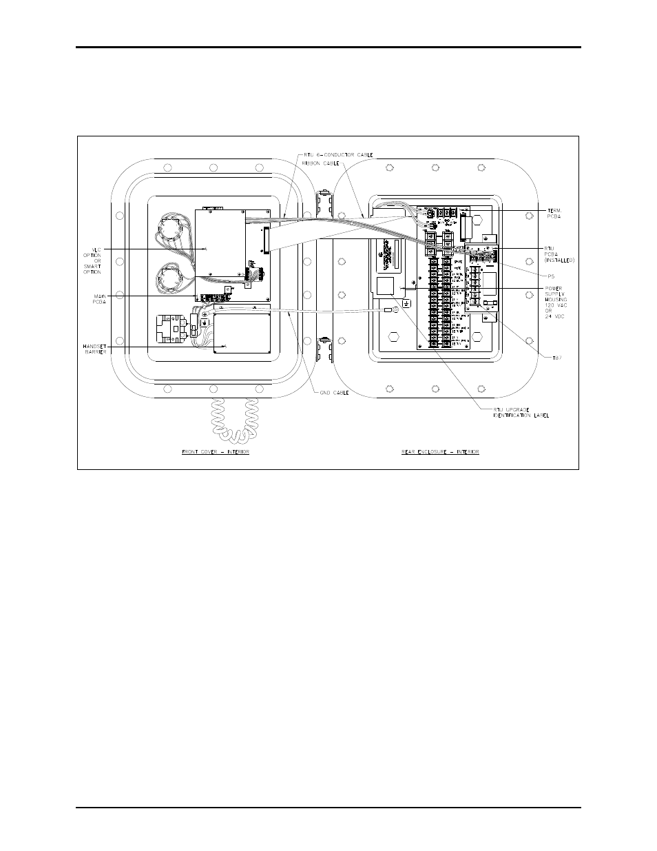 Opening the station, Installing the rtu pcba | GAI-Tronics 12820-001 Hazardous Area ICS RTU Upgrade Kit User Manual | Page 2 / 4