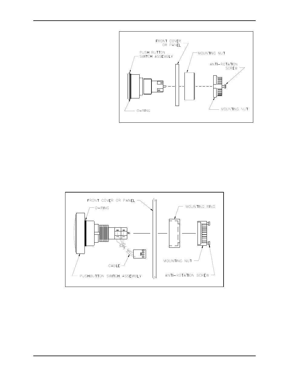 GAI-Tronics 12520-009 and 12520-010 Round Push-Button Assembly Replacement Kit for 300 Series Telephones User Manual | Page 2 / 5