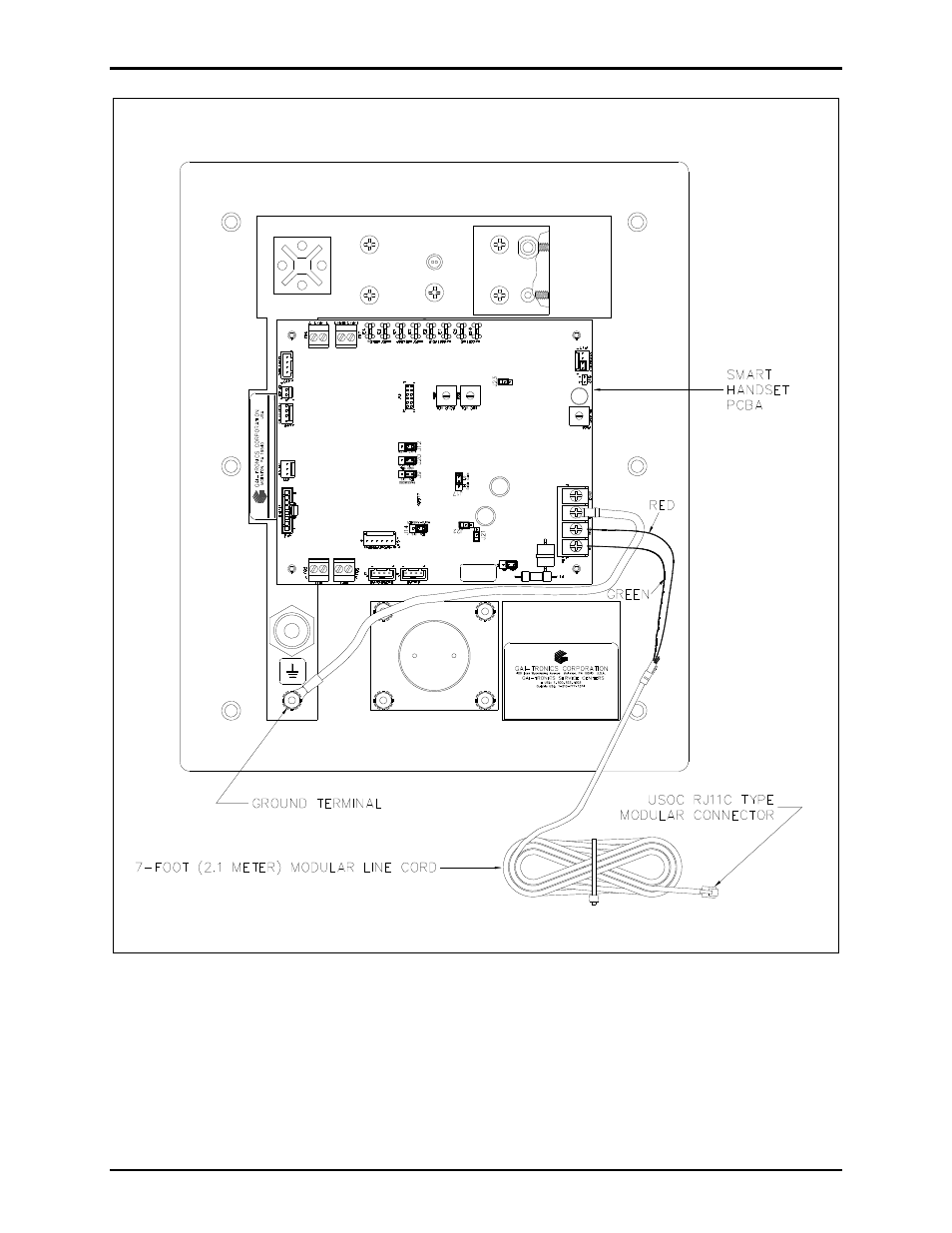 GAI-Tronics 12562-110 SMART Handset Telephone PCBA Replacement Kit User Manual | Page 10 / 11