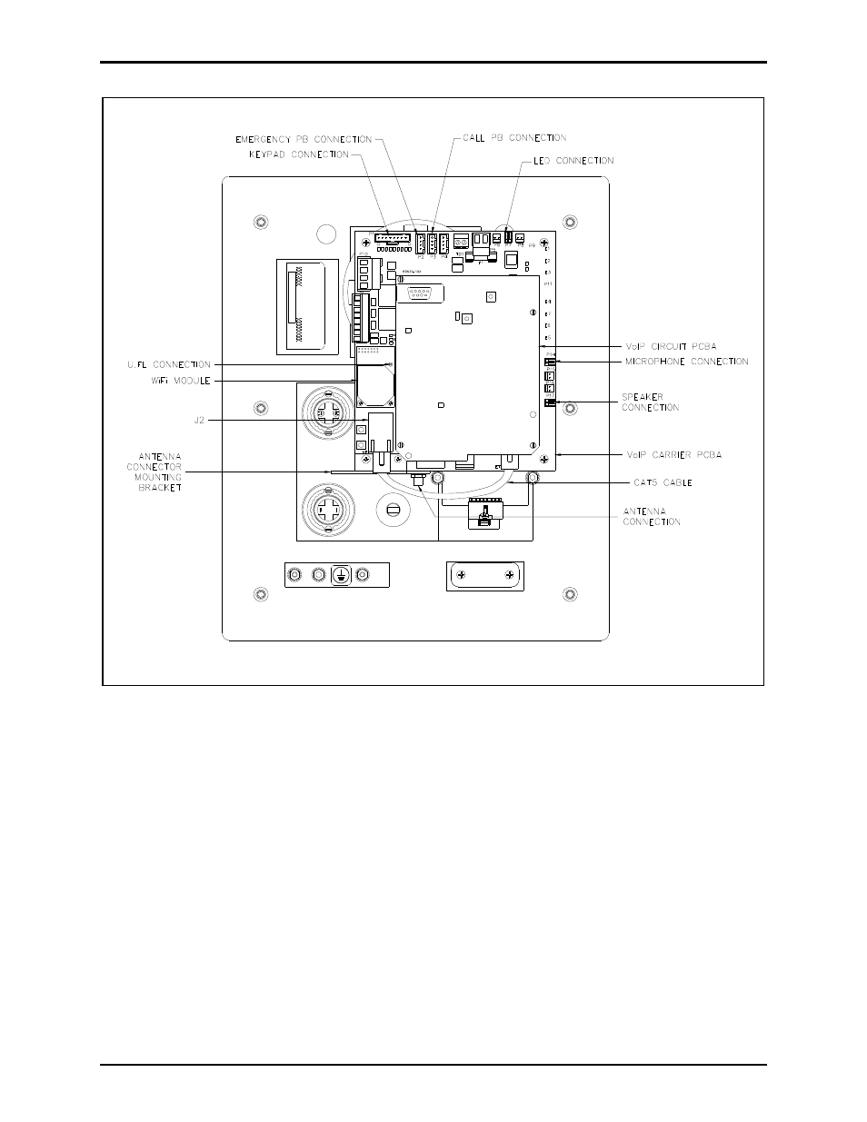 GAI-Tronics 12565-701, 12565-702, 12565-802 VoIP and VoIP WiFi PCBA Replaement Kits User Manual | Page 15 / 17
