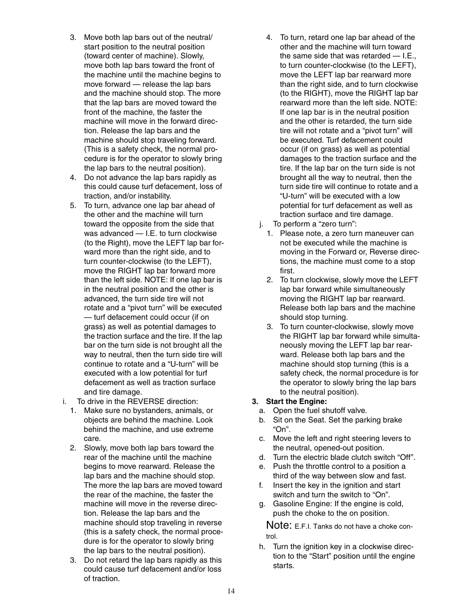 Cub Cadet 48-inch User Manual | Page 14 / 32
