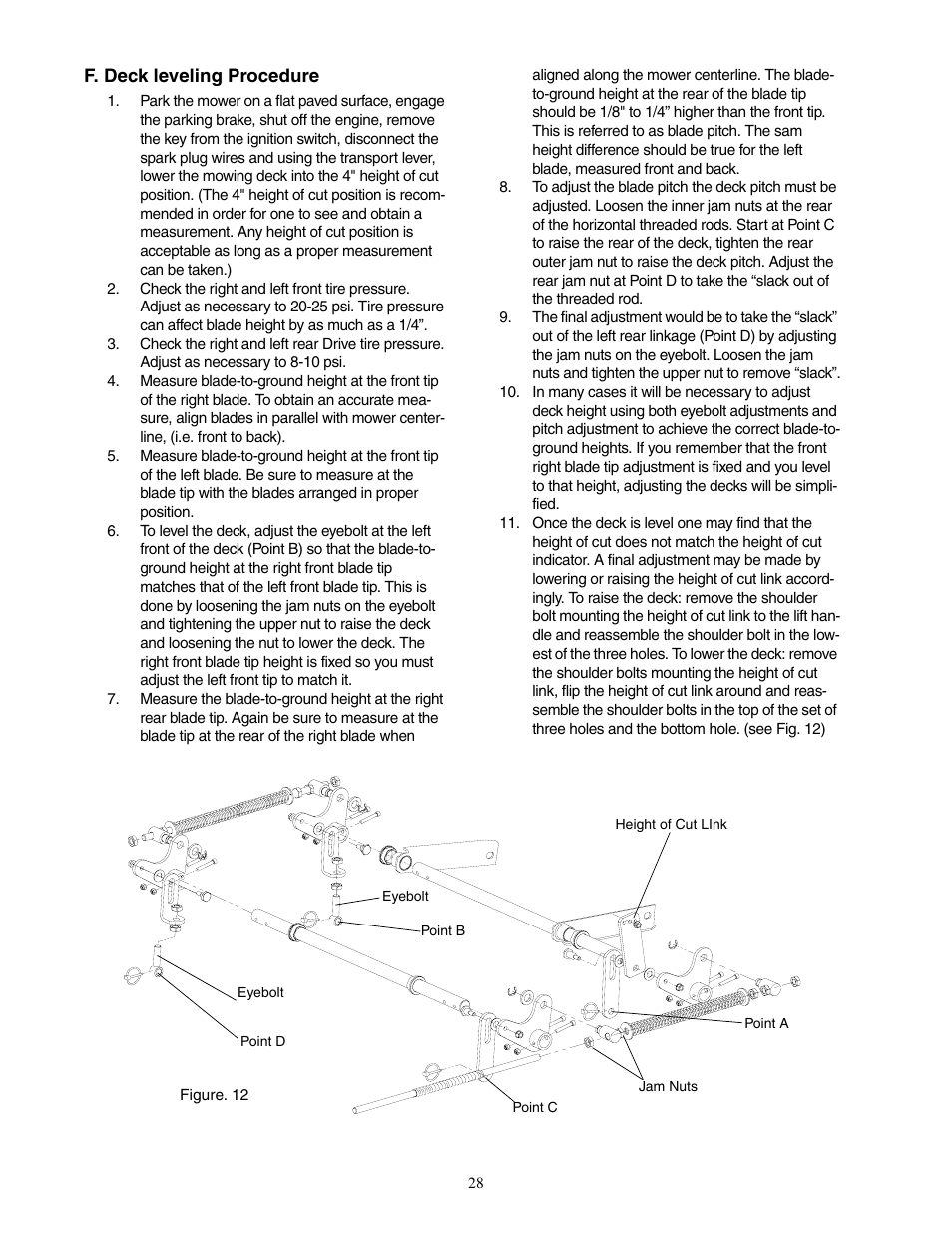 Cub Cadet 48-inch User Manual | Page 28 / 32