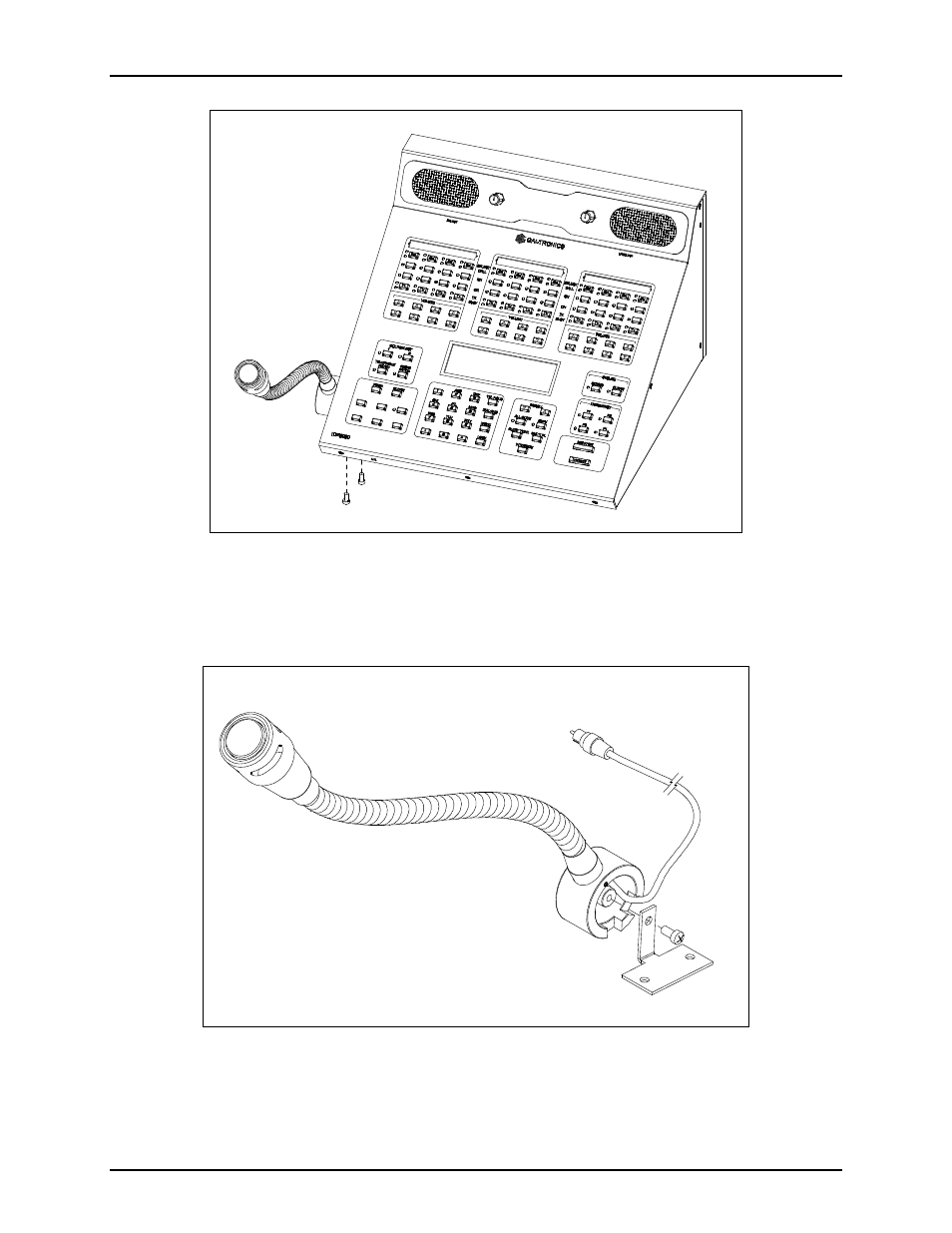 GAI-Tronics XGM003A Gooseneck Microphone Kit User Manual | Page 2 / 2