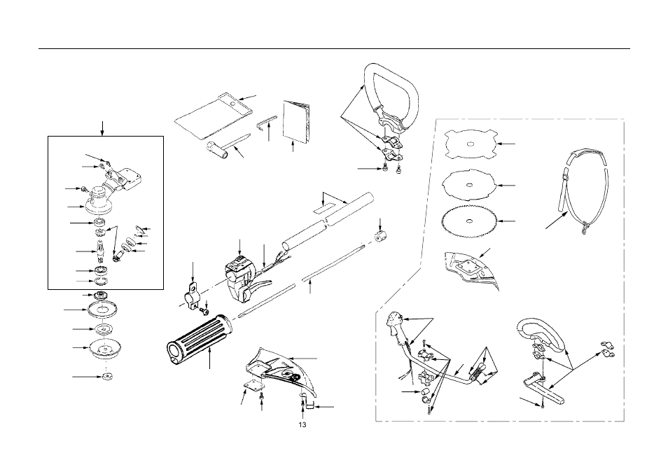 Shaft, st26 trimmer | Cub Cadet ST35 User Manual | Page 36 / 42