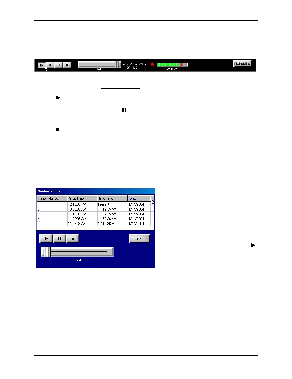 Operation, Instant recall recorder functions | GAI-Tronics XAC0140A Navigator Instant Recall Recorder (IRR) Kit User Manual | Page 3 / 5
