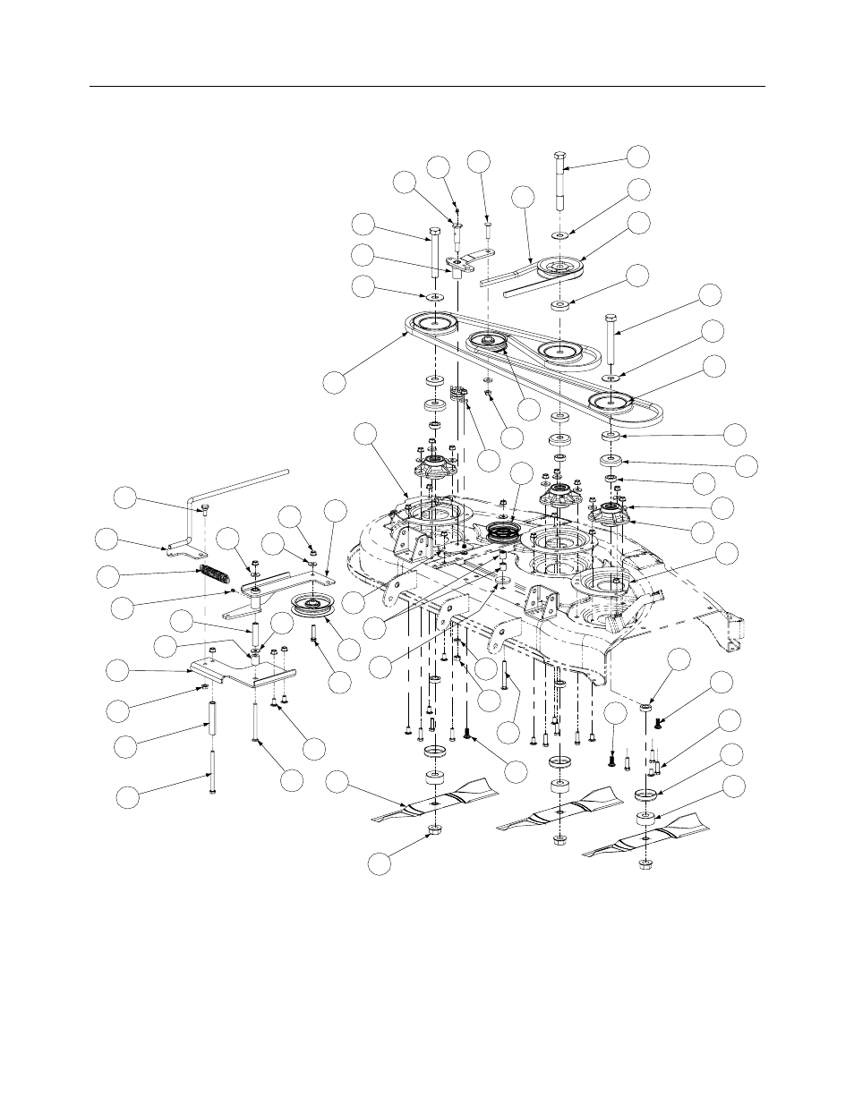 48" spindle assembly - figure 4 | Cub Cadet 22HP Z-Force 48 User Manual | Page 10 / 56