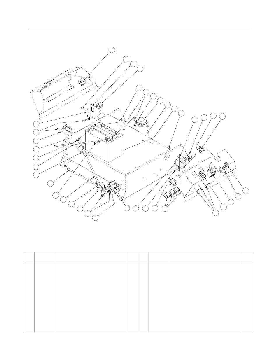 Electrical assembly - figure 15 and parts list | Cub Cadet 22HP Z-Force 48 User Manual | Page 24 / 56