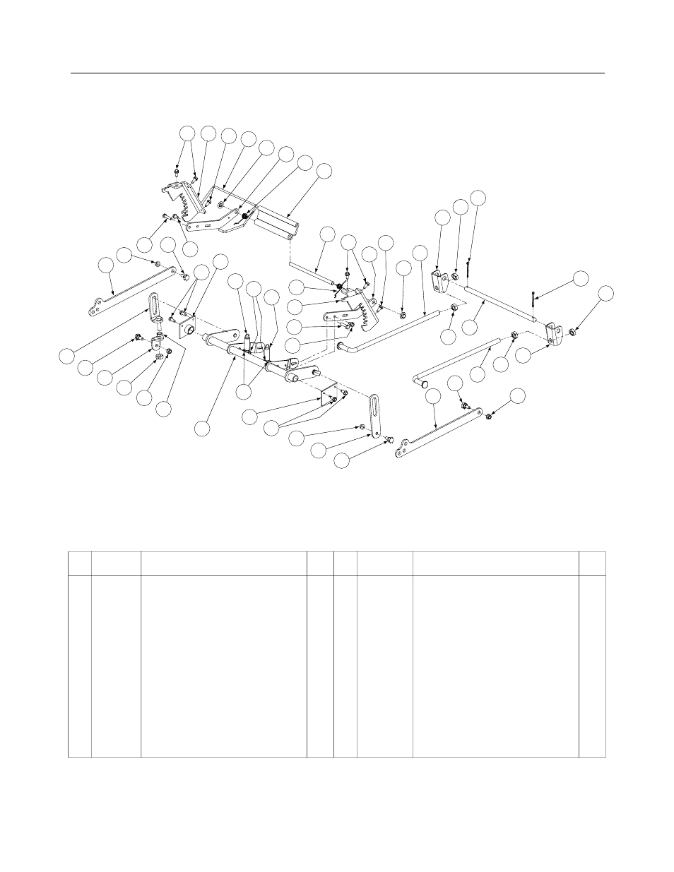 And parts list, Lift assembly - figure 16 | Cub Cadet 22HP Z-Force 48 User Manual | Page 25 / 56