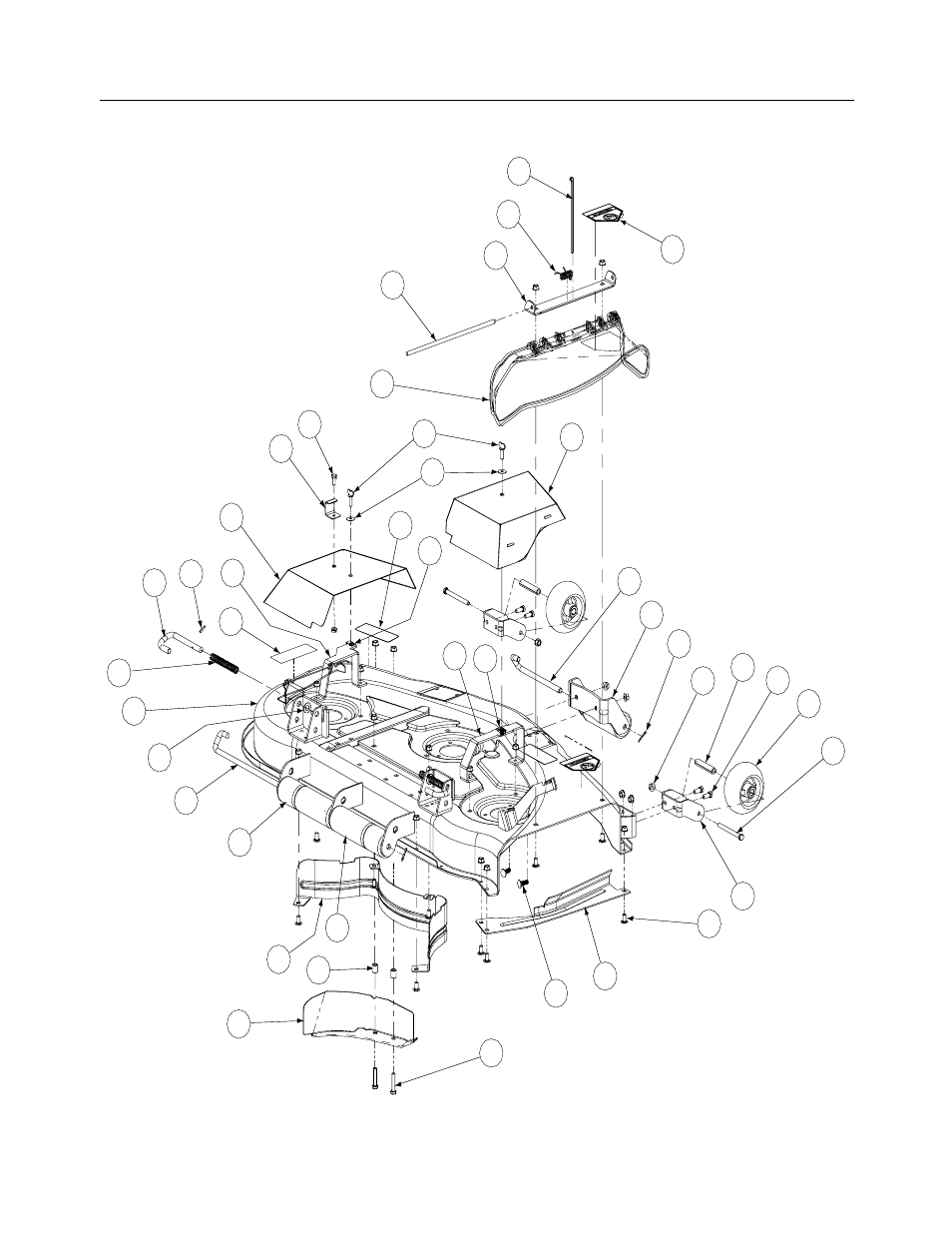 48" formed cutter deck - figure 3 | Cub Cadet 22HP Z-Force 48 User Manual | Page 8 / 56