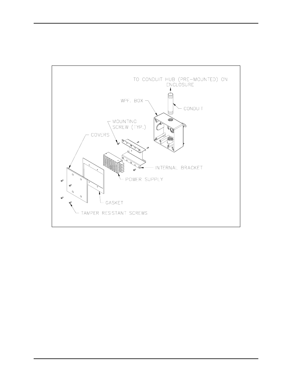 Installation | GAI-Tronics 190-002PS Weatherproof Power Supply Kit User Manual | Page 2 / 3