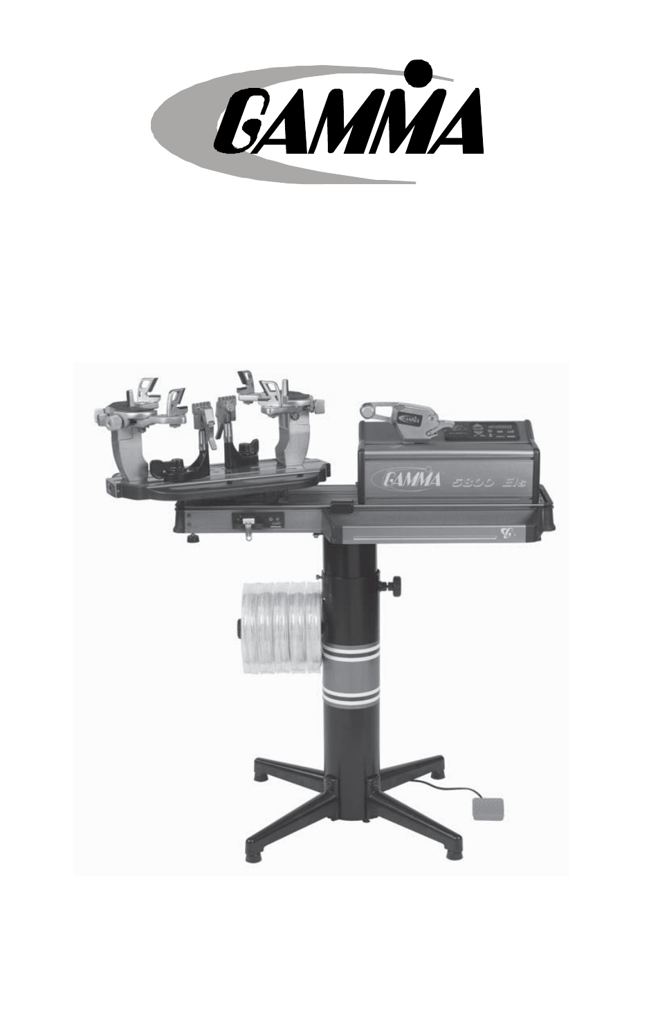 GAMMA 5800 Els STRINGING MACHINE 6 POINT SC MOUNTING (Issue 3 - January 2009) User Manual | 24 pages