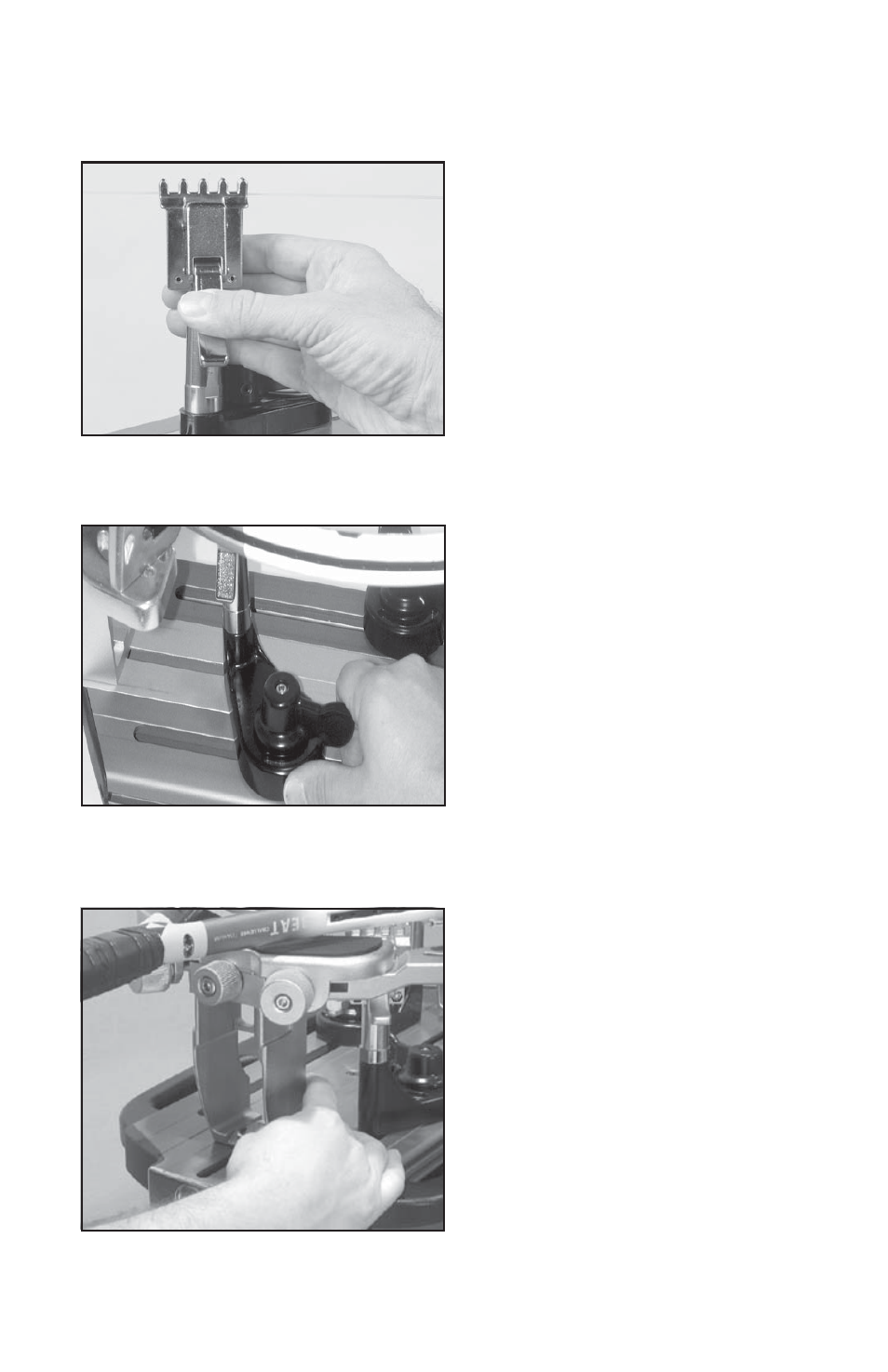 String clamps, Mounting the frame | GAMMA 5800 Els STRINGING MACHINE 6 POINT SC MOUNTING (Issue 3 - January 2009) User Manual | Page 12 / 24