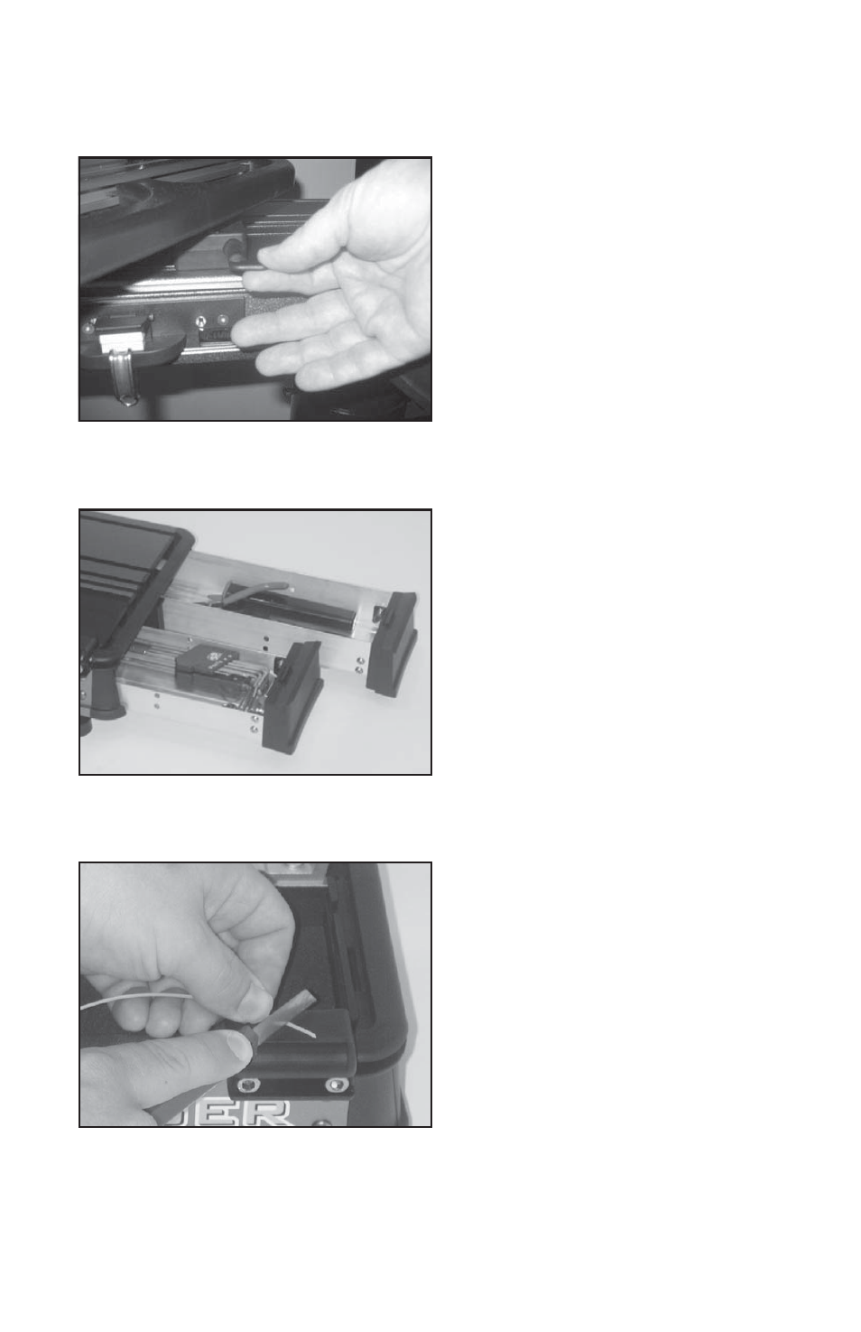 Additional features | GAMMA 5800 Els STRINGING MACHINE 6 POINT SC MOUNTING (Issue 3 - January 2009) User Manual | Page 17 / 24