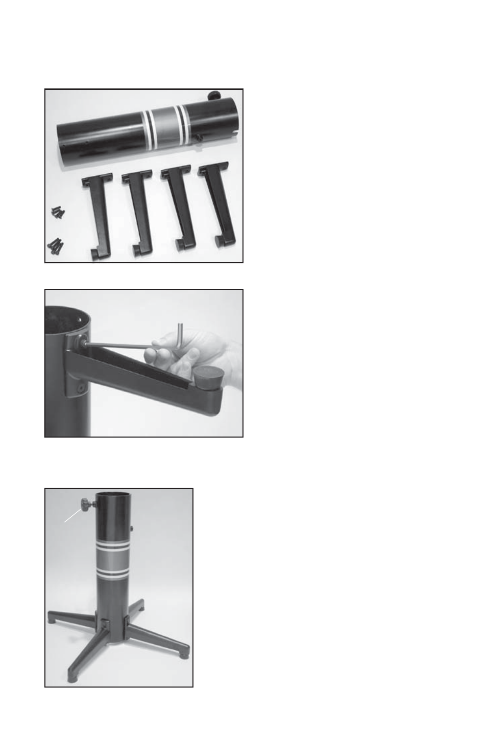 Assembly instructions | GAMMA 5800 Els STRINGING MACHINE 6 POINT SC MOUNTING (Issue 3 - January 2009) User Manual | Page 5 / 24