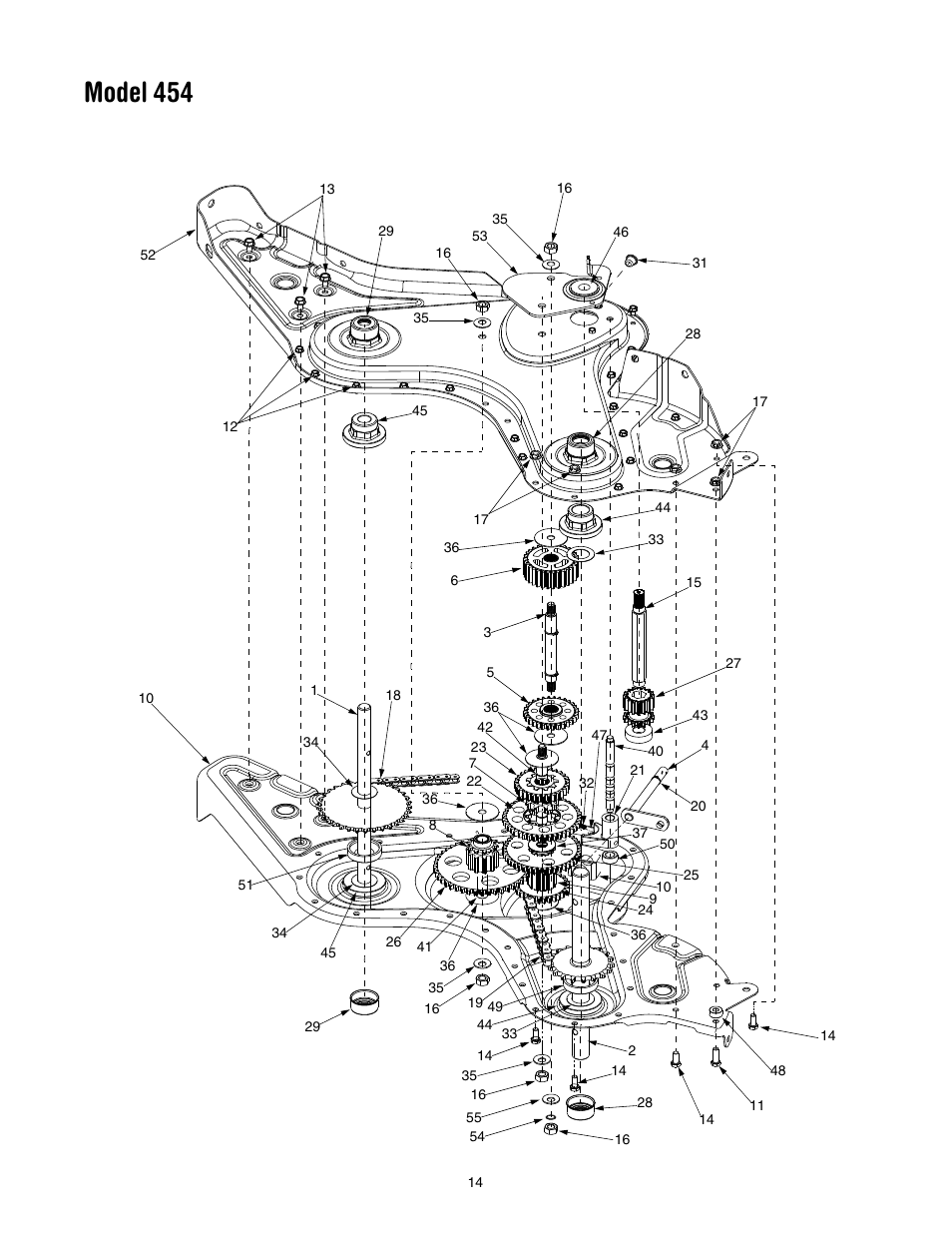 Model 454 | Cub Cadet 454 User Manual | Page 14 / 20