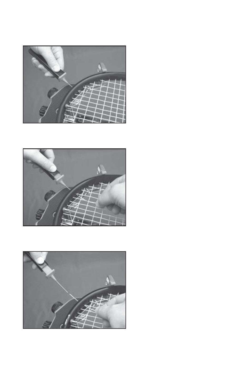 Pathfinder awl | GAMMA PROGRESSION Els STRINGING MACHINE (Issue 1 - March 2009) User Manual | Page 13 / 19