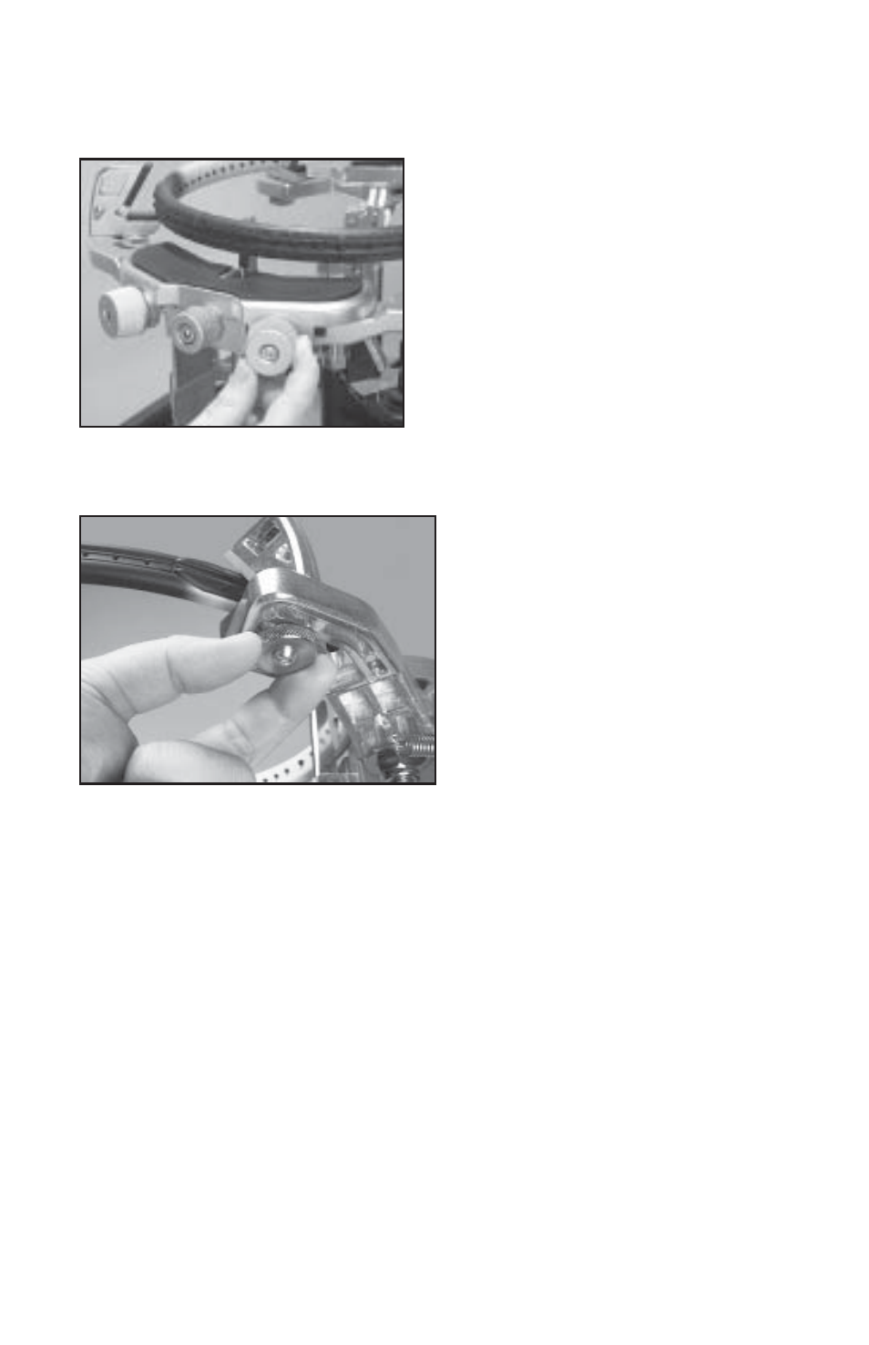 Mounting the frame | GAMMA PROGRESSION Els STRINGING MACHINE (Issue 1 - March 2009) User Manual | Page 8 / 19