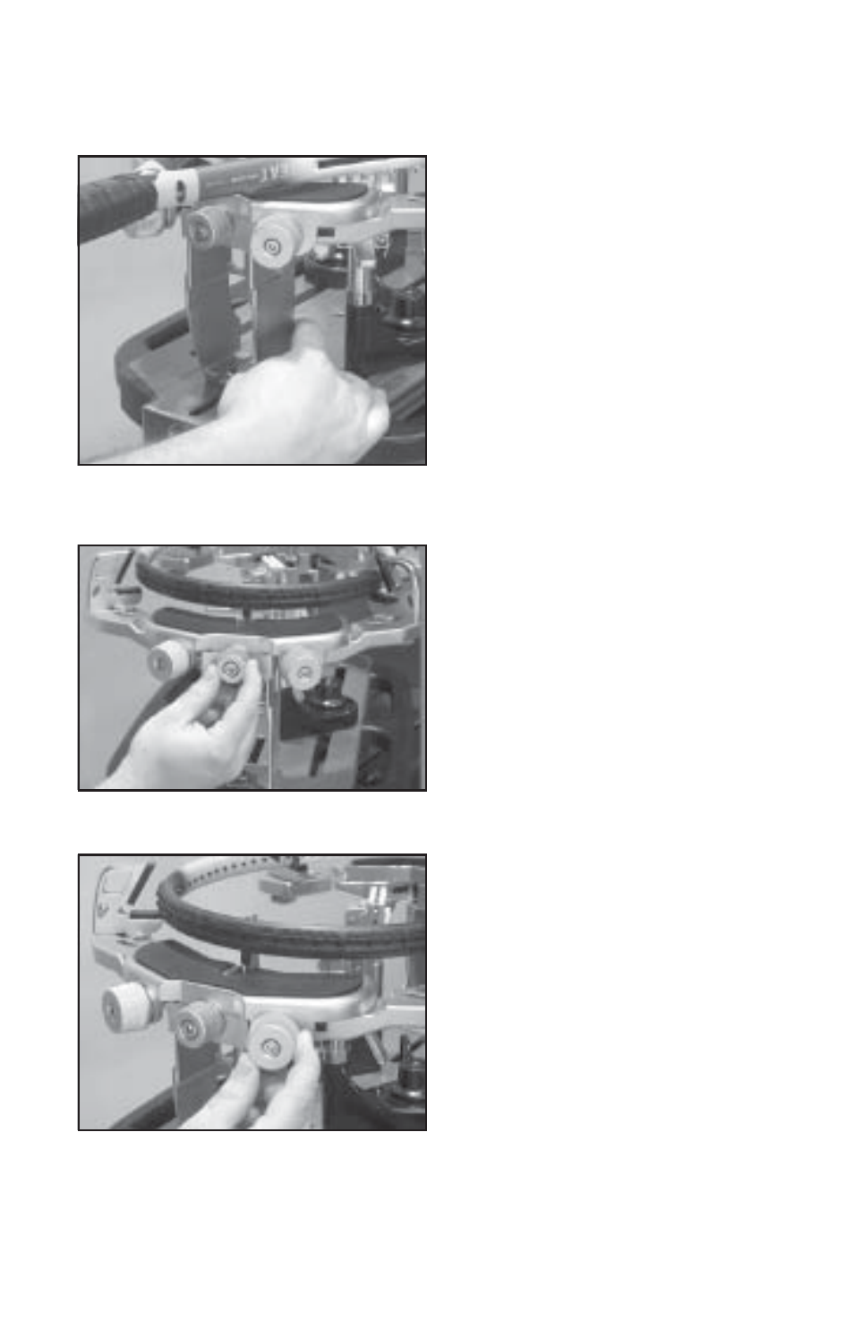 Mounting the frame | GAMMA PROGRESSION STII STRINGING MACHINE (Issue 5 - January 2009) User Manual | Page 6 / 19