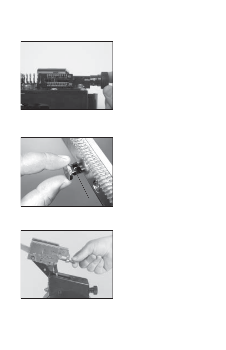 Stringing the frame | GAMMA PROGRESSION STII STRINGING MACHINE (Issue 5 - January 2009) User Manual | Page 8 / 19