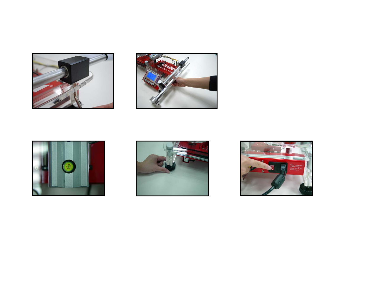 Assembly instructions | GAMMA 3 in 1 Racquet Test Center User Manual | Page 4 / 12