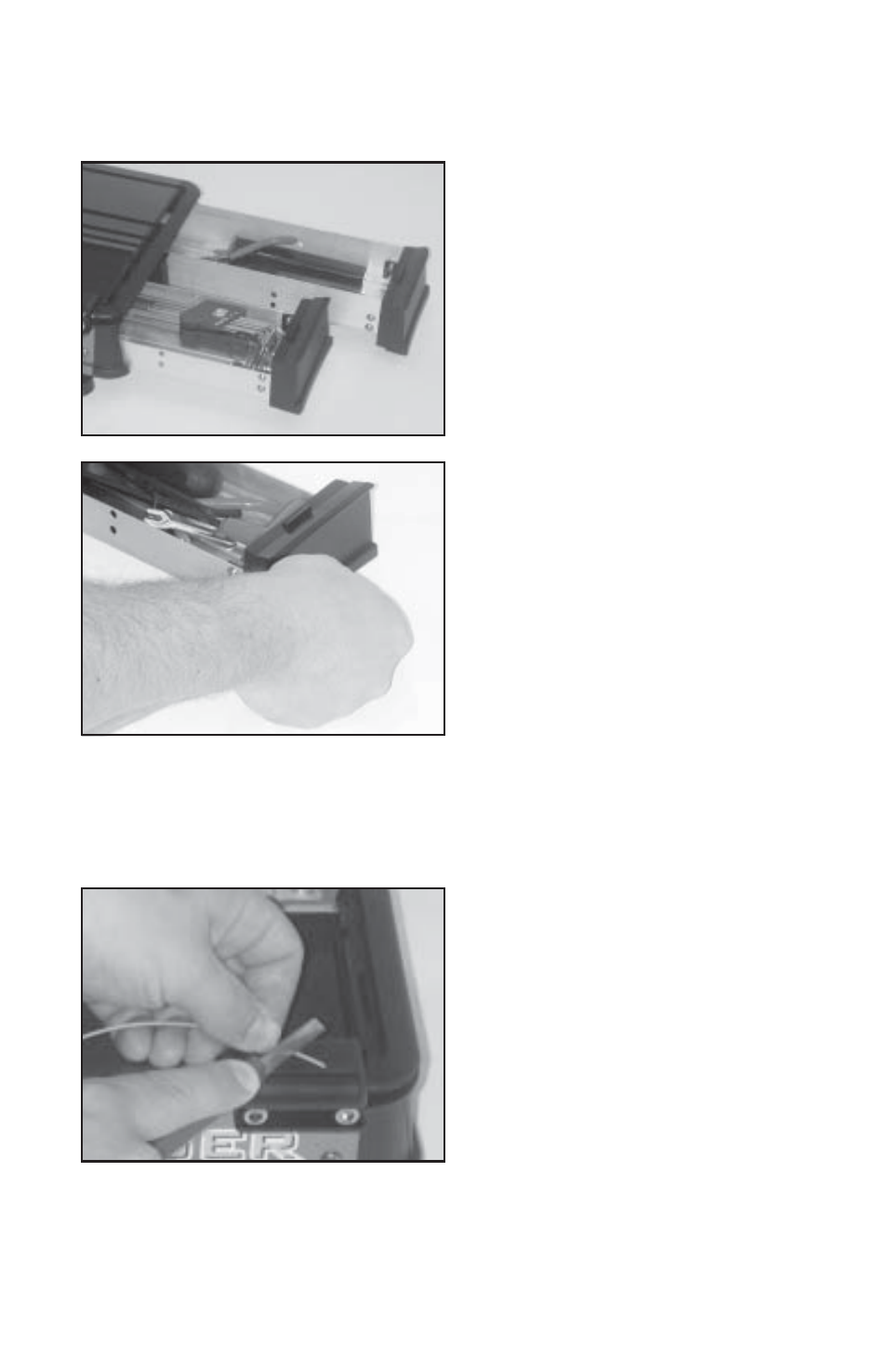 Additional features | GAMMA X-Stringer X-ST STRINGING MACHINE (Issue 2 - October 2009) User Manual | Page 11 / 19
