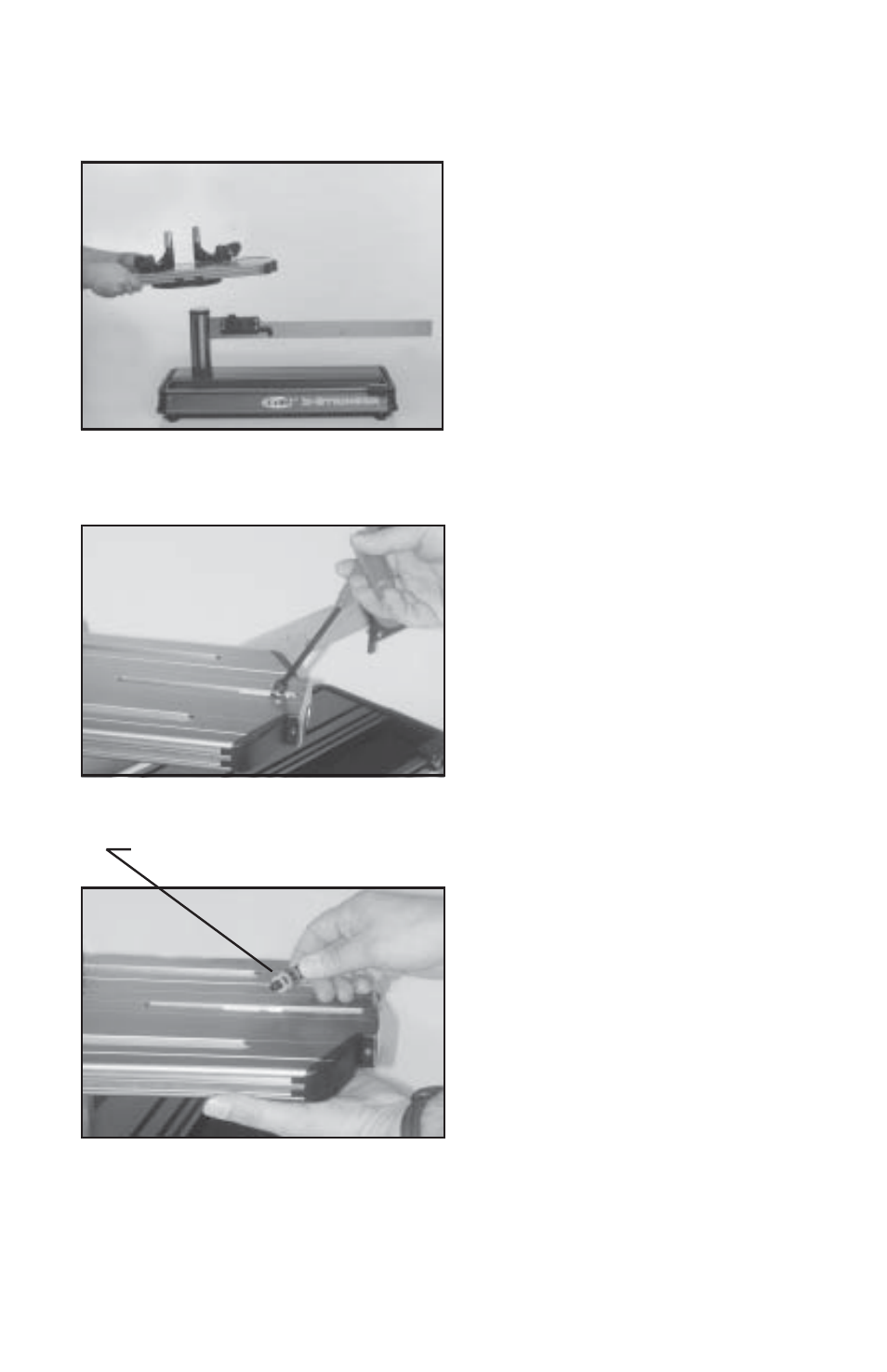 Assembly instructions | GAMMA X-Stringer X-ST STRINGING MACHINE (Issue 2 - October 2009) User Manual | Page 4 / 19