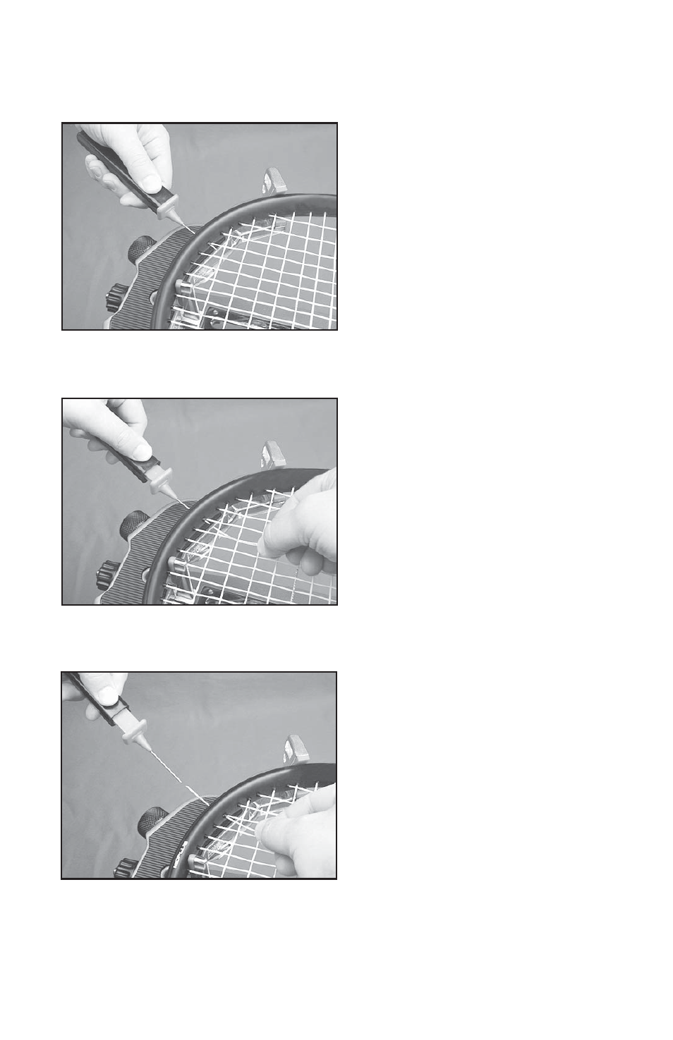 Pathfinder awl | GAMMA PROGRESSION 602FC STRINGING MACHINE (Issue 6 - November 2012) User Manual | Page 11 / 16