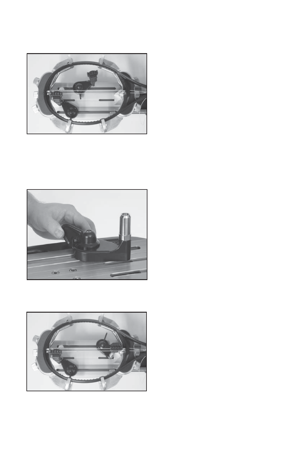 Stringing the frame | GAMMA X-Stringer X-6FC STRINGING MACHINE (Issue 4 - November 2012) User Manual | Page 10 / 20