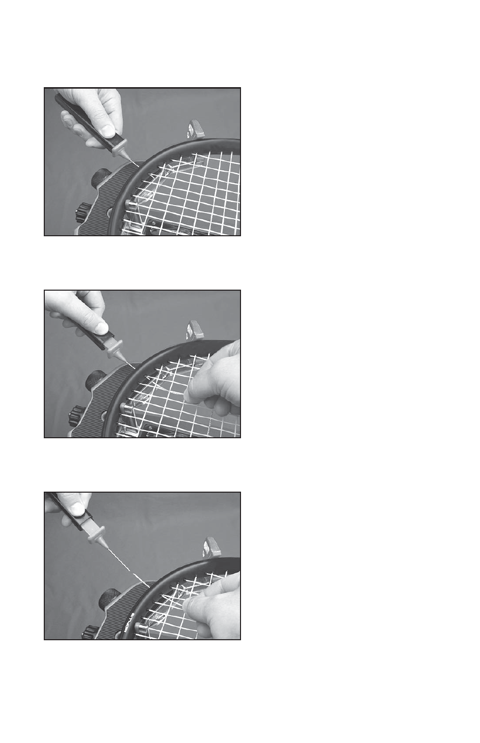 Pathfinder awl | GAMMA 5800 Els STRINGING MACHINE 2 POINT SC MOUNTING (Issue 1 - June 2006) User Manual | Page 21 / 24