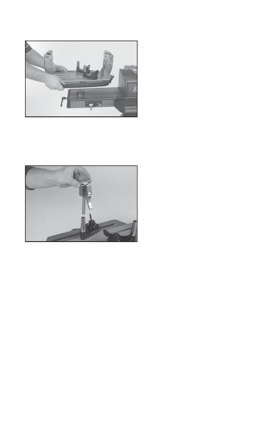 Assembly instructions | GAMMA 5800 Els STRINGING MACHINE 2 POINT SC MOUNTING (Issue 1 - June 2006) User Manual | Page 8 / 24