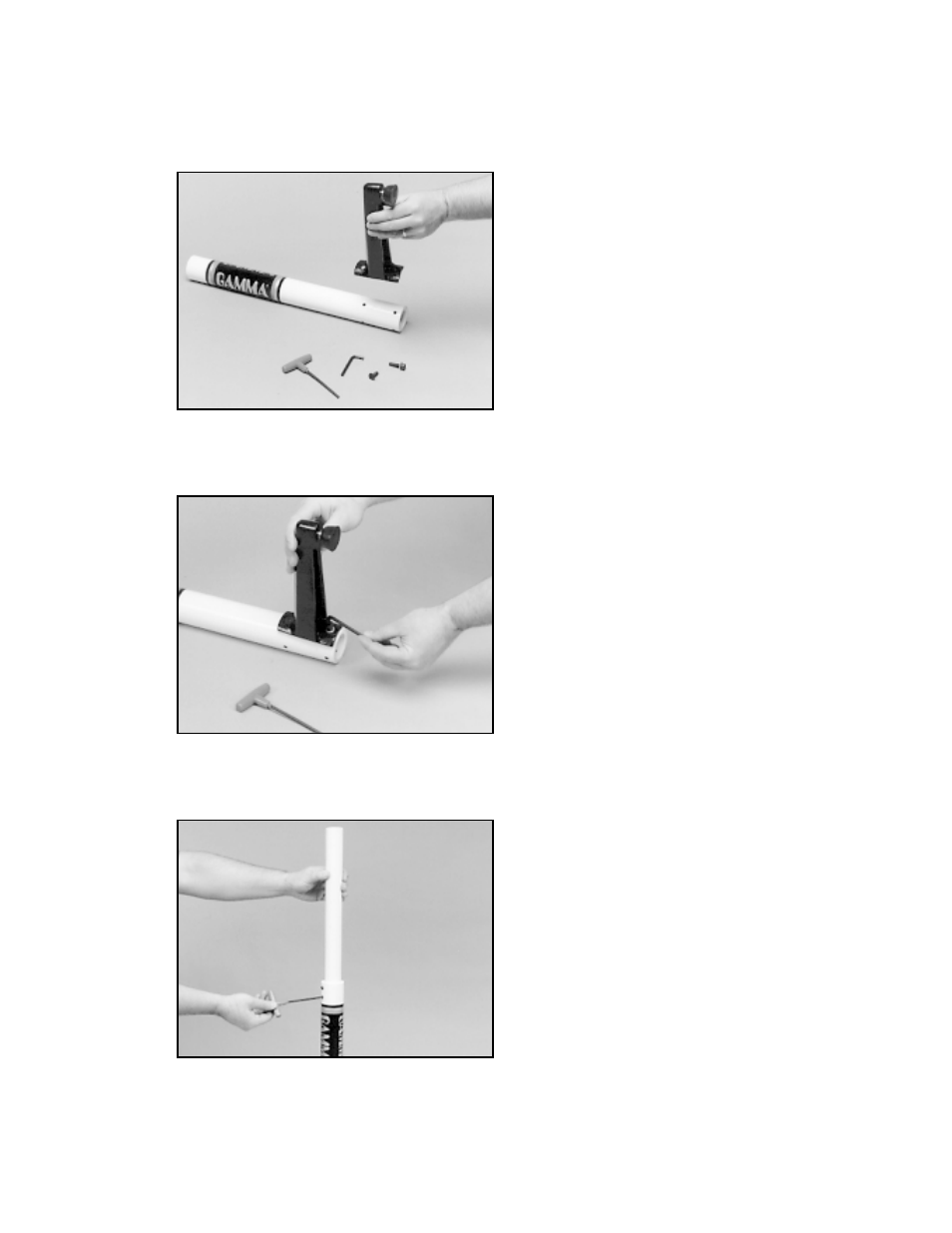 Assembly instructions | GAMMA 6004 STRINGING MACHINE (Issue 3 - December 14, 2000) User Manual | Page 4 / 20