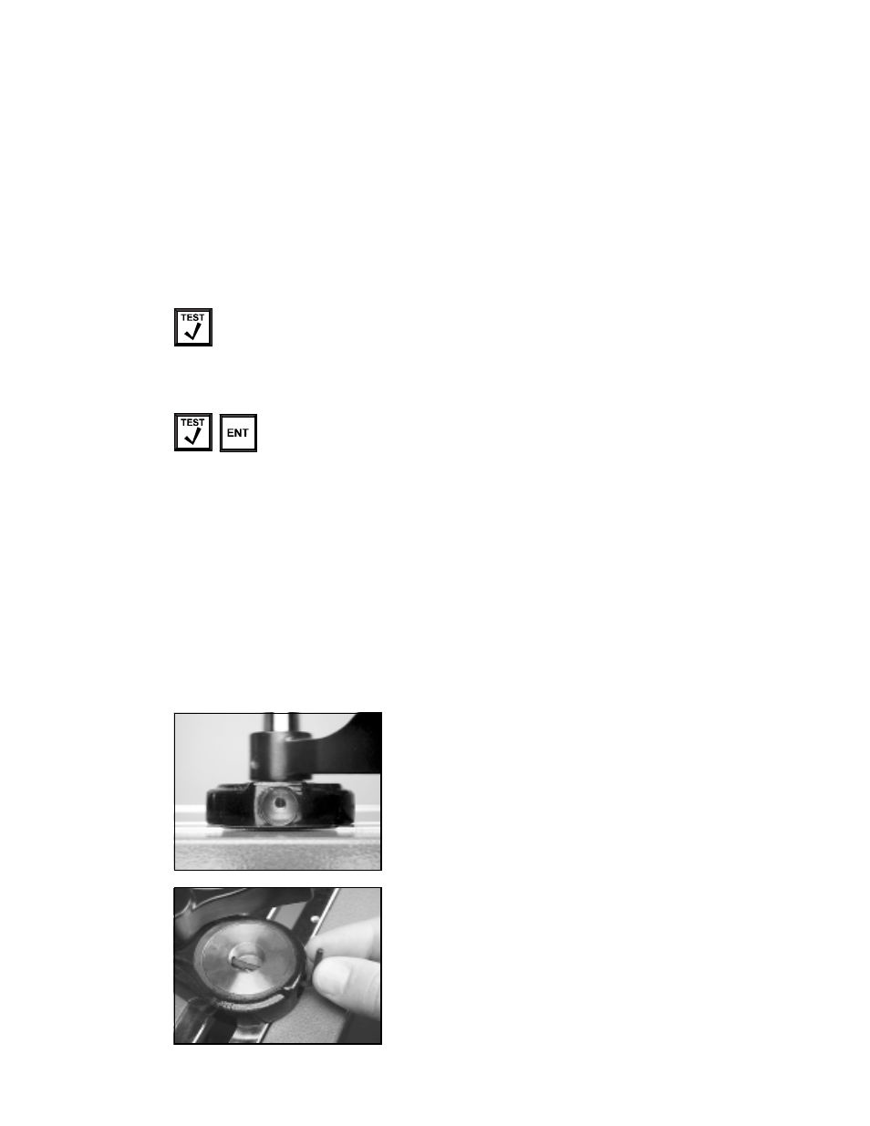 Tensioner calibration, Cam-lock clamp base adjustment | GAMMA 8500 Els STRINGING MACHINE (Issue 1 - May 24, 2001) User Manual | Page 19 / 23