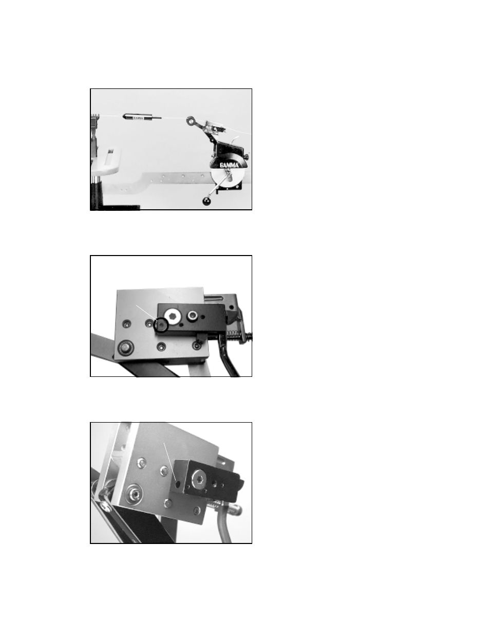 Tension calibration | GAMMA 5003 STRINGING MACHINE (Issue 3 - December 14, 2000) User Manual | Page 13 / 19