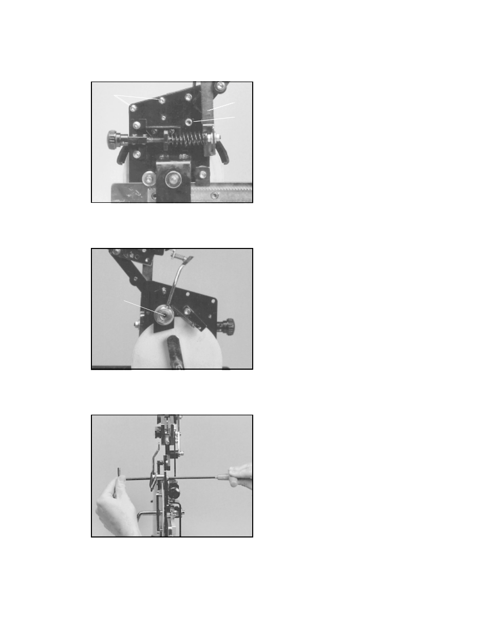 Disk brake adjustment | GAMMA 5003 STRINGING MACHINE (Issue 3 - December 14, 2000) User Manual | Page 14 / 19