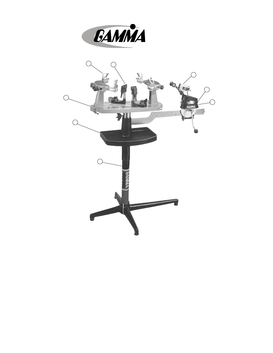 Features | GAMMA 5003 STRINGING MACHINE (Issue 3 - December 14, 2000) User Manual | Page 3 / 19