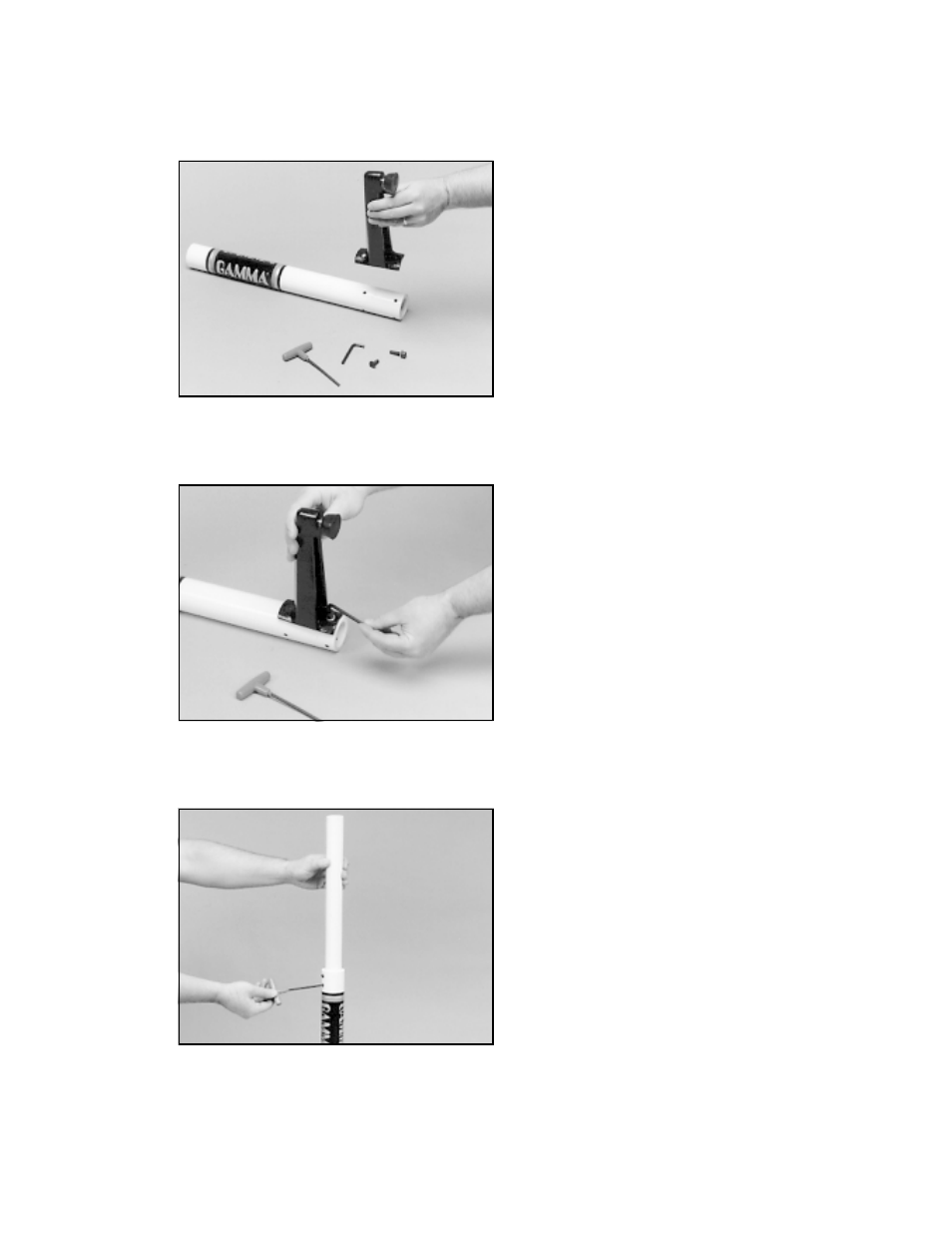 Assembly instructions | GAMMA 5003 STRINGING MACHINE (Issue 3 - December 14, 2000) User Manual | Page 5 / 19