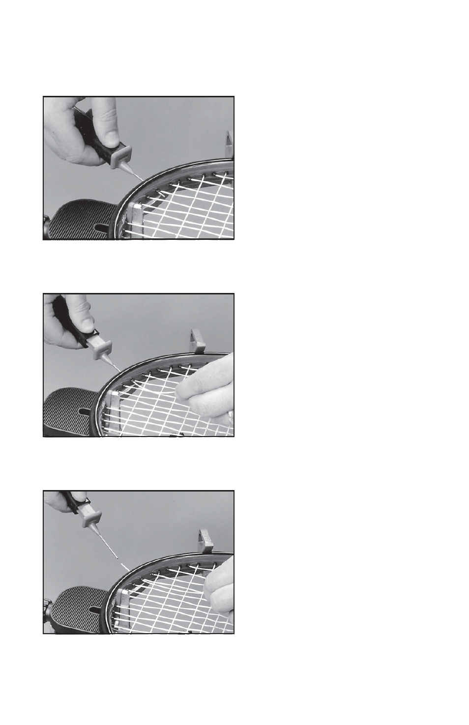 Pathfinder awl operation | GAMMA 5003 Els STRINGING MACHINE 6 POINT SC MOUNTING (Issue 6 - March 2007) User Manual | Page 15 / 20