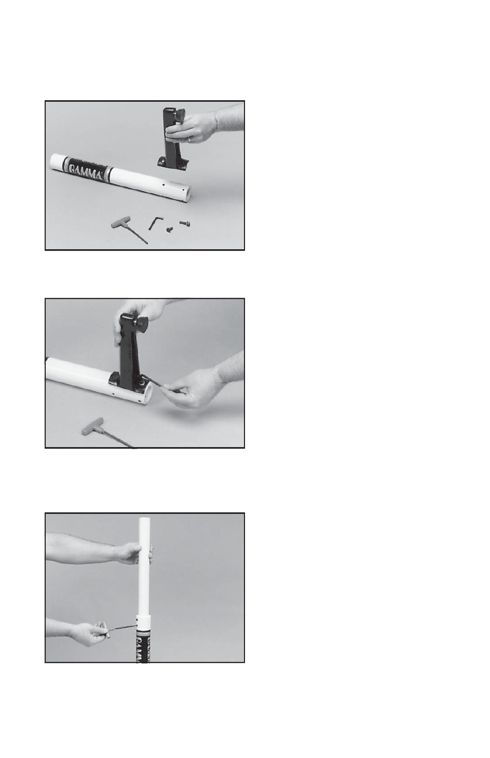 Assembly instructions | GAMMA 5003 Els STRINGING MACHINE 6 POINT SC MOUNTING (Issue 6 - March 2007) User Manual | Page 5 / 20
