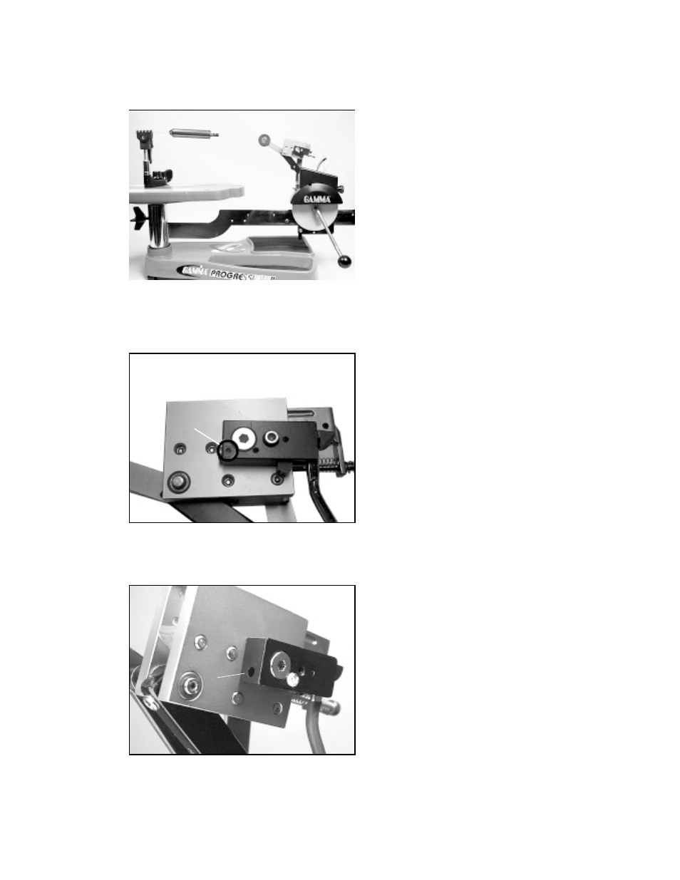 Maintenance and adjustments | GAMMA PROGRESSION STII STRINGING MACHINE (Issue 2 - December 14, 2000) User Manual | Page 12 / 17