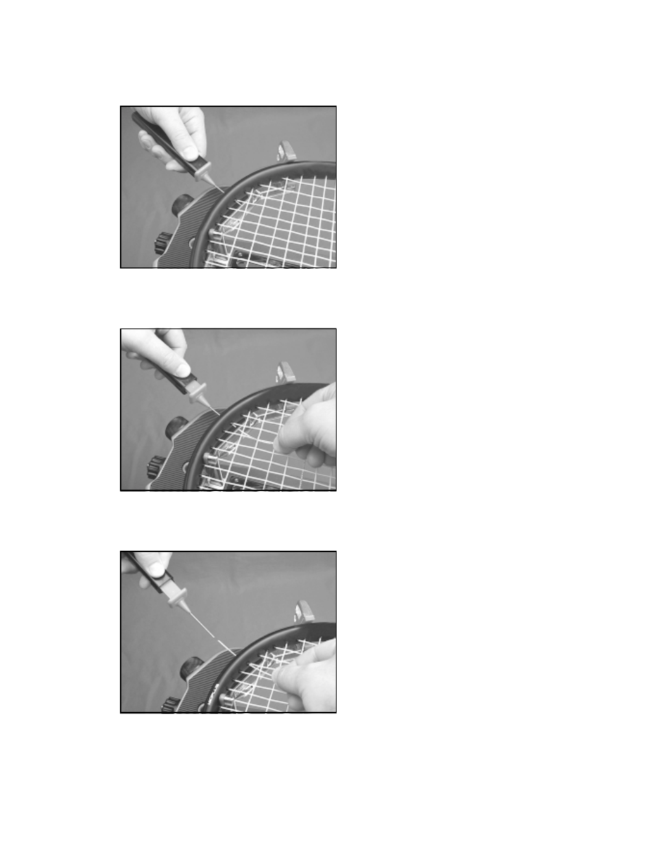 Pathfinder awl | GAMMA PROGRESSION 602FC STRINGING MACHINE (Issue 1 - April, 2000) User Manual | Page 12 / 16