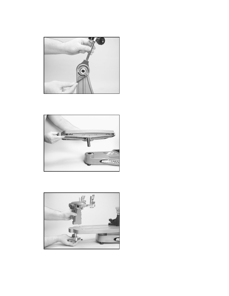 Assembly instructions | GAMMA PROGRESSION 602FC STRINGING MACHINE (Issue 1 - April, 2000) User Manual | Page 4 / 16
