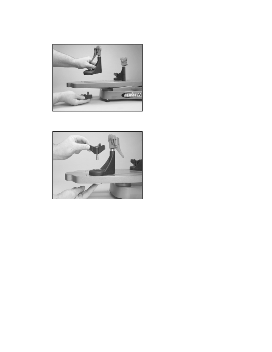 Assembly instructions | GAMMA PROGRESSION 602FC STRINGING MACHINE (Issue 1 - April, 2000) User Manual | Page 5 / 16