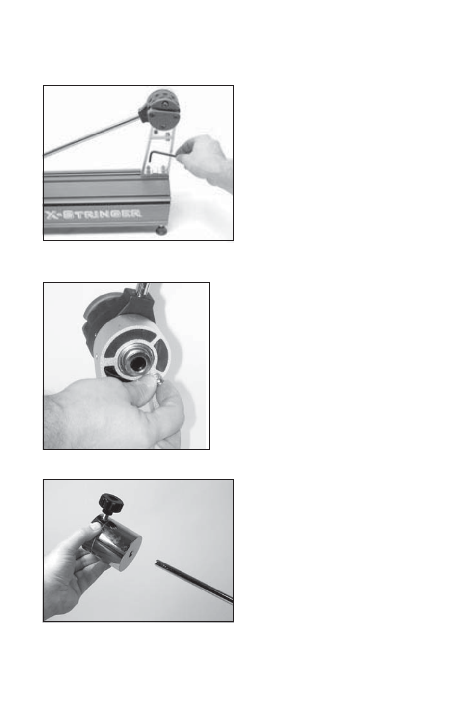 Assembly instructions | GAMMA X-Stringer X-6FS STRINGING MACHINE (Issue 1 - May 2004) User Manual | Page 4 / 18