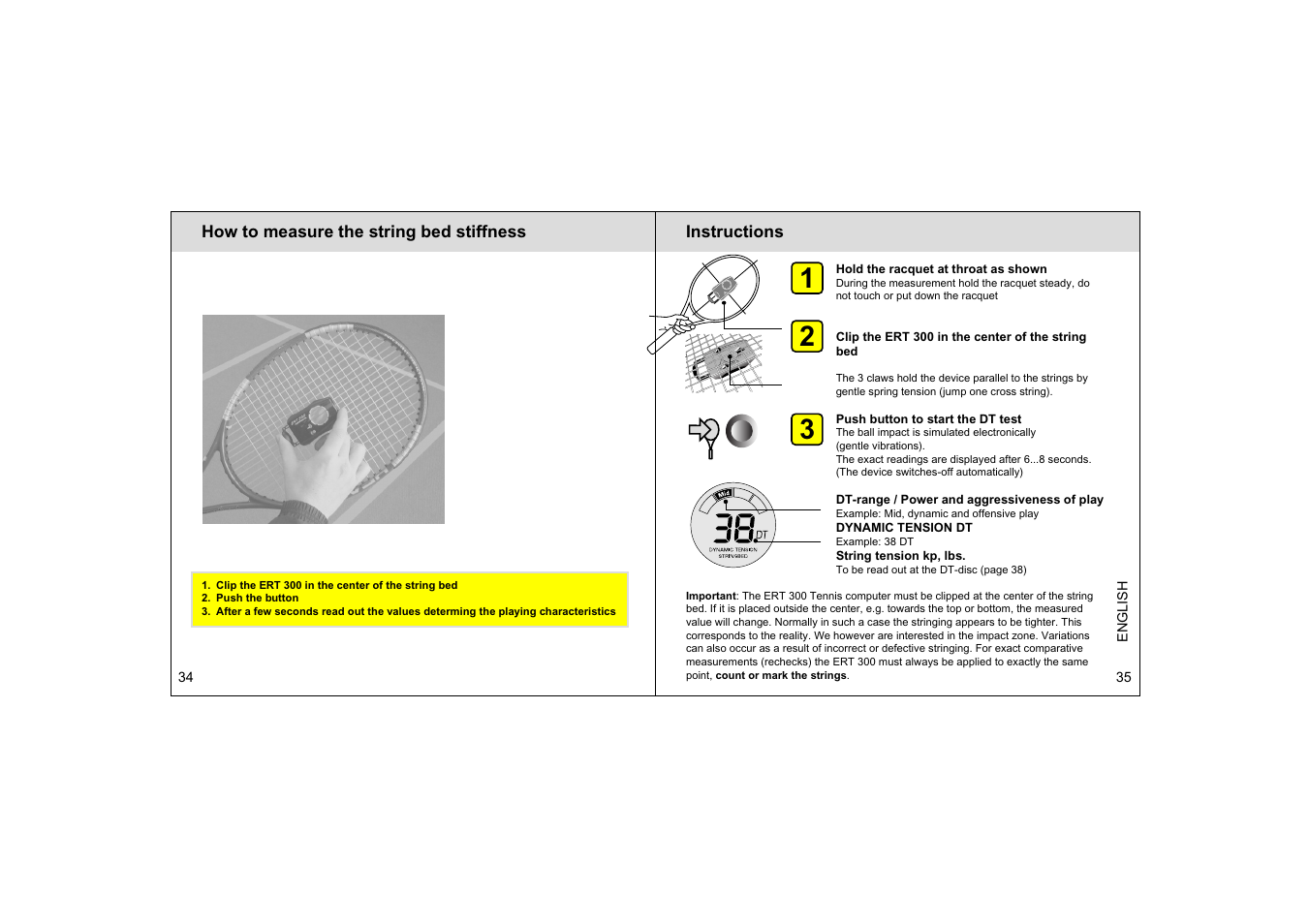 GAMMA ERT 300 User Manual | Page 3 / 5