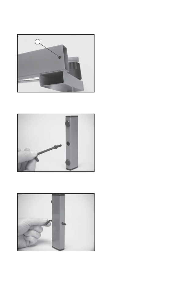 Assembly instructions | GAMMA PRO 100 STRINGING MACHINE (Issue 3 - September 22, 1998) User Manual | Page 3 / 11