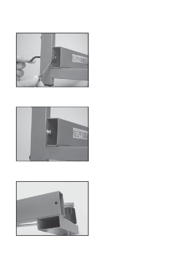 Assembly instructions | GAMMA PRO 100 STRINGING MACHINE (Issue 3 - September 22, 1998) User Manual | Page 4 / 11