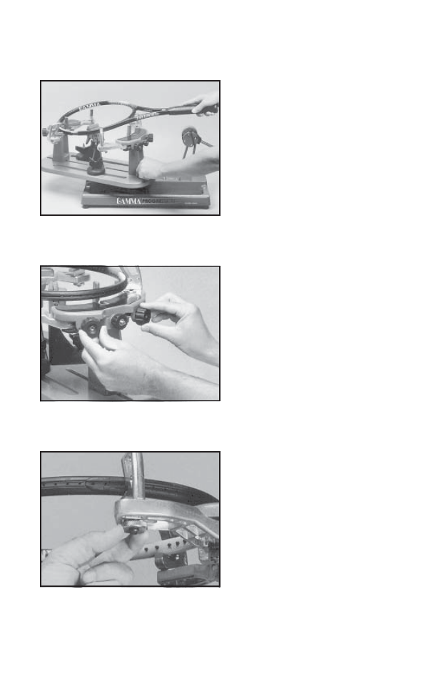 Mounting the frame | GAMMA PROGRESSION 600 / 600FC (Issue 2 / Version E - Dec. 10, 1997) User Manual | Page 5 / 15