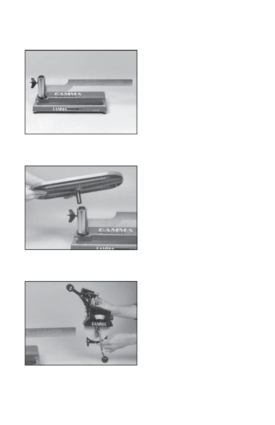 Assembly instructions | GAMMA PROGRESSION ST (Issue 2 / Version E - Oct. 28, 1997) User Manual | Page 4 / 19
